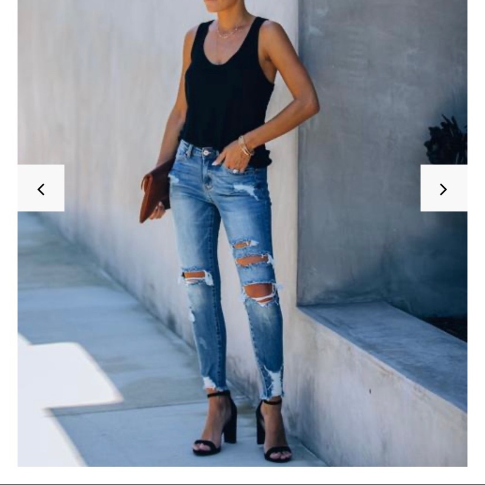VICI Ripped Jeans - Picture 2 of 4